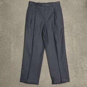 Brooks Brothers Pants Mens 33x31 Blue Dress Slacks Classic Fit Stretch